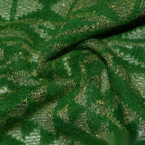 Acrylic Metallic Chunky Knit Fabric, 135 gsm, 150 cm — Green — photo 3