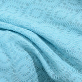 Jacquard Polyester Stretch Knit Fabric, 170 gsm, 165 cm — Blue — photo 3