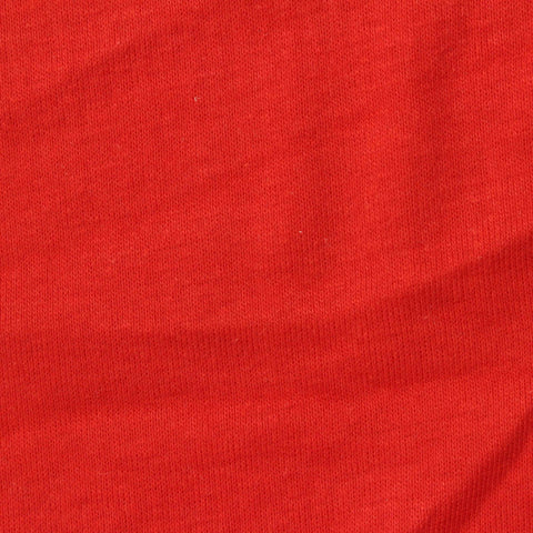 100% Cotton Rib Knit Fabric, 190 gsm, 160 cm — Red