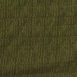 Cotton Polyester Stretch Crepe Fabric, 215 gsm, 130 cm — Green — photo 3