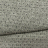 Light Grey Diagonal-Line Ponte Knit, Polyester — photo 3