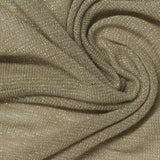 Beige Marl Jersey Knit, Poly-Viscose — photo 3
