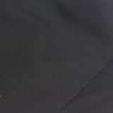 100% Polyester Interlock Knit Fabric, 250 gsm, 198 cm — Black — photo 3
