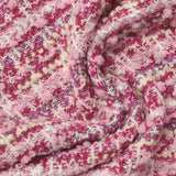 Pink Textured Bouclé, Polyester — photo 3