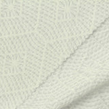 Cream Diamond Jersey Knit, Polyester — photo 3