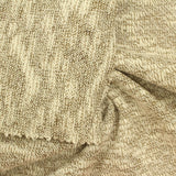 Light Beige Marl Chunky Knit, Cotton-Poly — photo 3
