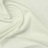 Tencel Lyocell Polyester Blend Rib Knit Fabric, 150 gsm, 150 cm — White — photo 3