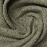 Cotton Stretch Rib Knit Fabric, 260 gsm, 160 cm — Khaki — photo 3