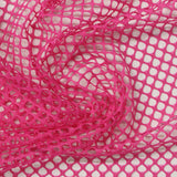 Nylon Stretch Lace Fabric, 90 gsm, 138 cm — Pink — photo 3