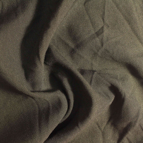 Polyester Viscose Stretch Woven Fabric, 234 gsm — Green