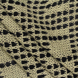 Black Textured-Square Chunky Knit, Polyester — photo 3