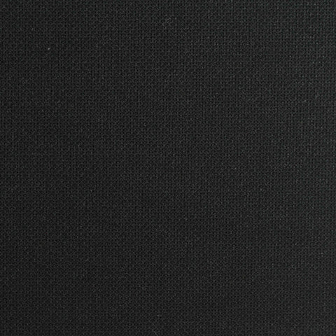 100% Polyester Piqué Knit Fabric, 260 gsm, 167 cm — Black