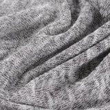 Grey Marl Chunky Knit, Viscose-Poly — photo 3
