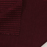 Slub Cotton Polyester Stretch Rib Knit Fabric, 250 gsm, 160 cm — Red — photo 3