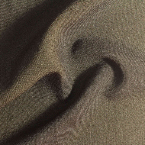 Polyester Viscose Stretch Woven Fabric, 202 gsm — Khaki