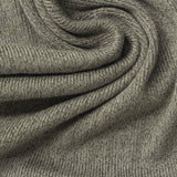 Polyester Stretch Rib Knit Fabric, 380 gsm, 180 cm — Khaki — photo 3