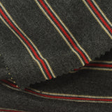 Red Stripes Interlock Knit, Poly-Viscose — photo 3
