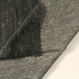 Dark Grey Marl Rib Knit, Cotton-Acrylic — photo 3