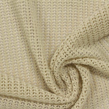 Polyester Stretch Chenille Fabric, 200 gsm, 155 cm — Beige — photo 3