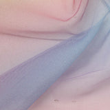 Light Blue Gradient Mesh, Polyester — photo 3