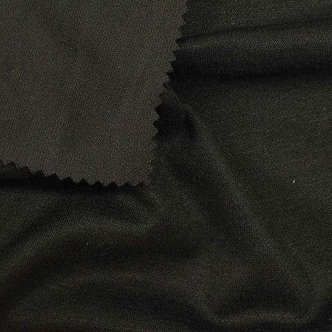 Black Jersey Knit, Viscose