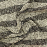 Dark Grey Check Rib Knit, Poly-Viscose — photo 3