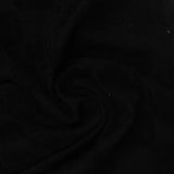 Jacquard Cotton Polyester Knit Fabric, 280 gsm, 140 cm — Black — photo 3