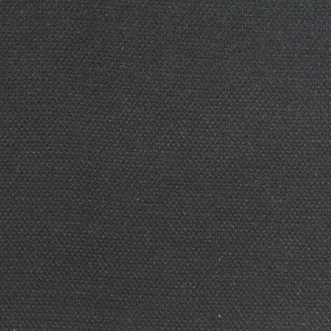 Dark Grey Marl Piqué Knit, Poly-Viscose, 220 gsm