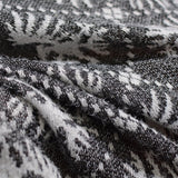 White Leaf Chunky Knit, Polyester — photo 3