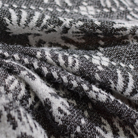 White Leaf Chunky Knit, Polyester