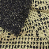 White Geometric Jacquard, Polyester — photo 3