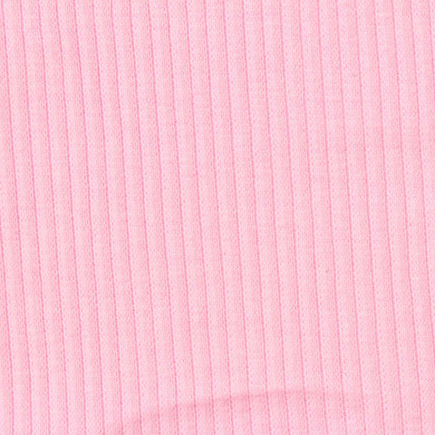 Rib Knit Fabric, 240 gsm, 110 cm — Pink
