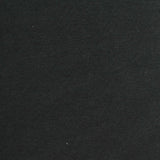 Cotton Polyester Stretch French Terry Fabric, 240 gsm, 165 cm — Black — photo 3