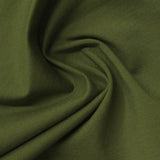 Polyester Cotton Stretch Jersey Knit Fabric, 320 gsm, 165 cm — Green — photo 3