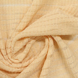 Light Beige Horizontal-Stripe Rib Knit, Polyester — photo 3