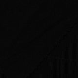 Polyester Viscose Stretch Jersey Knit Fabric, 184 gsm — Black — photo 3