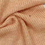 Sequin Viscose Polyester Stretch Rib Knit Fabric, 333 gsm, 175 cm — Orange — photo 3