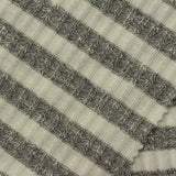 Off-White Marl Rib Knit, Viscose-Poly — photo 3