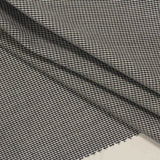 Black Gingham Woven, Cotton — photo 3