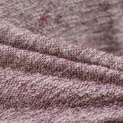 Light Beige Marl Chunky Knit, Cotton-Poly, 230 gsm