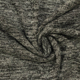 Black Marl Chunky Knit, Viscose-Poly — photo 3