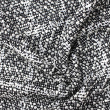 Black Marl Jacquard, Poly-Cotton — photo 3