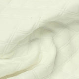 Cream Diamond Jacquard, Polyester — photo 3