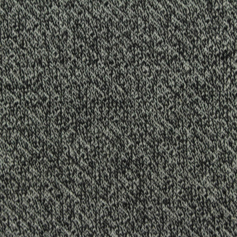 Heather Grey Marl French Terry, Poly-Viscose, 230 gsm