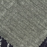 Dark Blue Abstract Interlock Knit, Polyester — photo 3