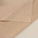 Brushed Polyester Stretch Chunky Knit Fabric, 180 gsm, 168 cm — Beige — photo 3