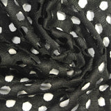 100% Polyester Knit Fabric, 140 gsm, 165 cm — Black — photo 3