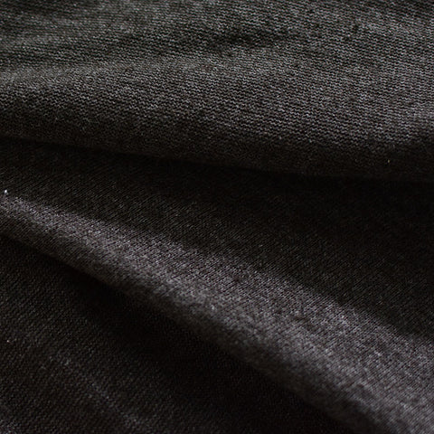 Dark Grey Marl Jersey Knit, Polyester, 160 gsm, 150 cm, ref EF-4916