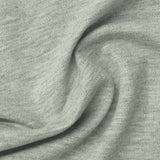 Light Grey Marl Piqué Knit, Cotton-Poly — photo 3