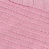 100% Polyester Rib Knit Fabric, 280 gsm — Pink — photo 3